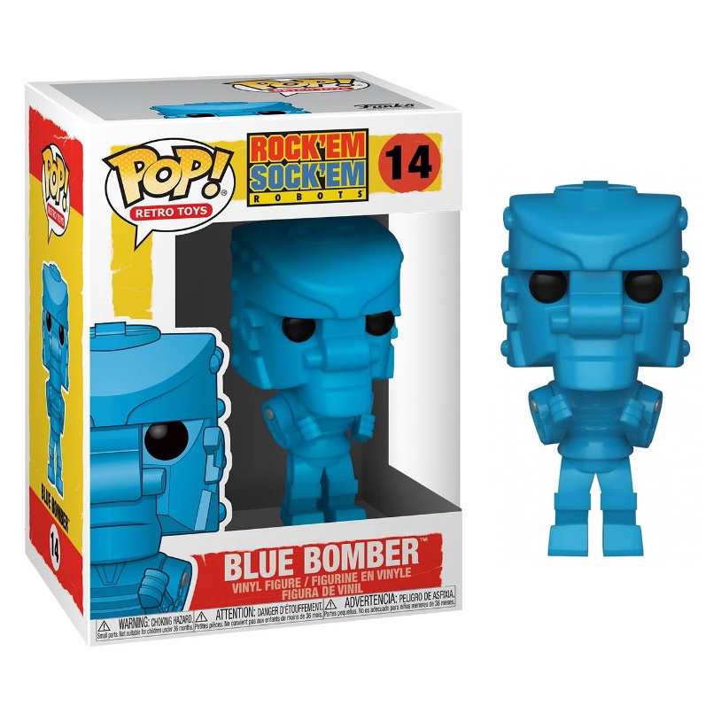 Funko Pop ROCK'EM SOCK'EM Robots Blue Bomber 14 - Escorrega o Preço