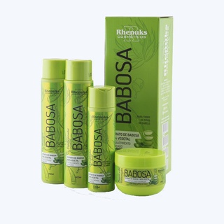Kit Capilar Babosa Rhenuks Cosméticos