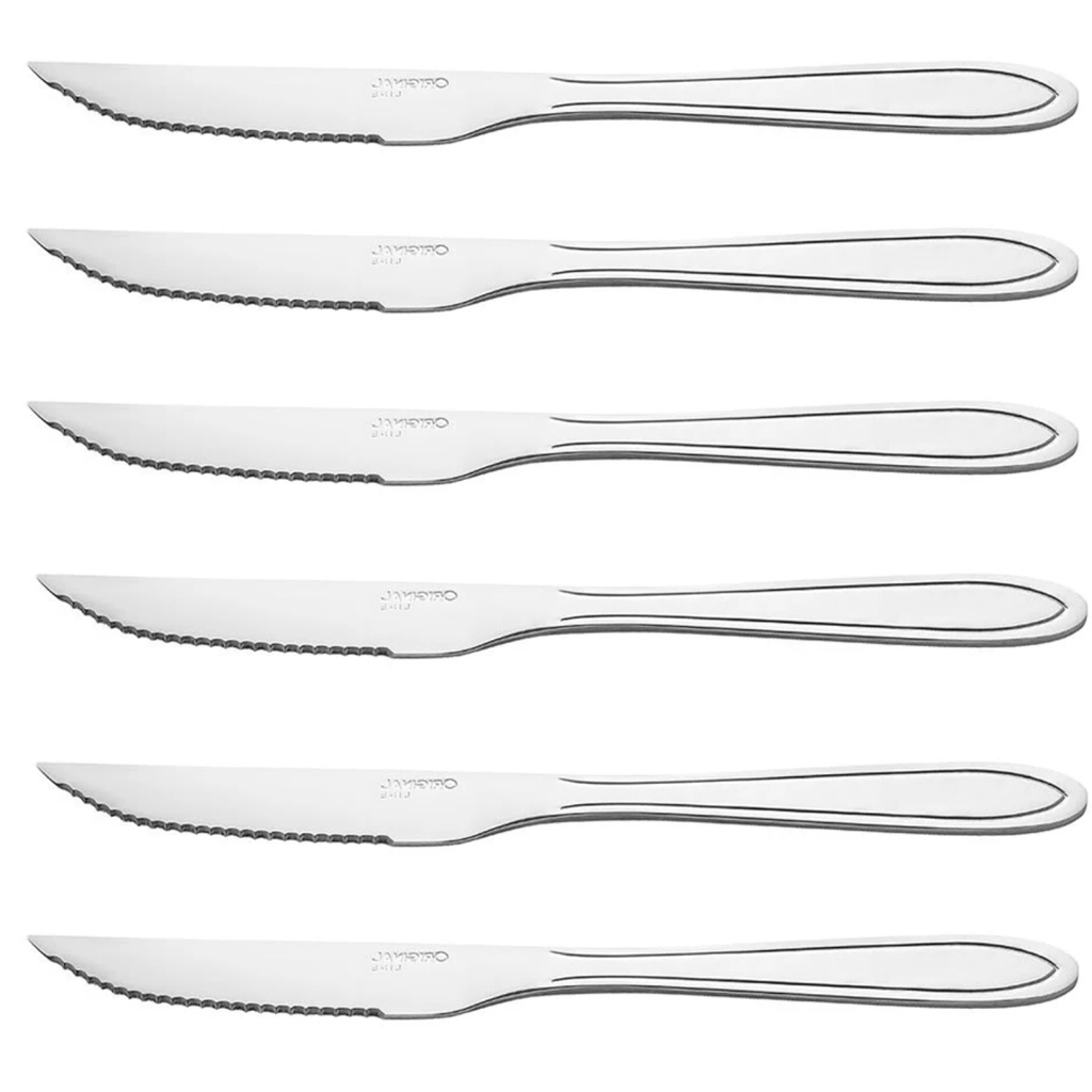 12 Facas de Churrasco America Original sl0202