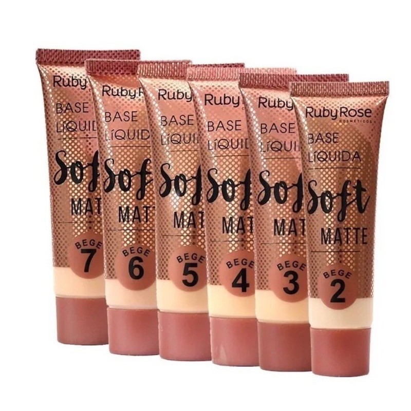 Base ruby rose café chocolate nude Shopee Brasil