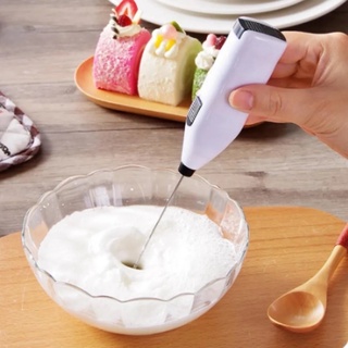 Mini Mixer Batedor De Bebidas Café Leite Ovos Clara Portátil