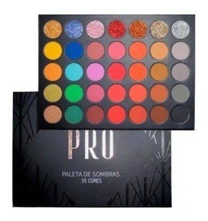 Paleta De Sombra Pro 35 Cores Luisance L9050 | Shopee Brasil