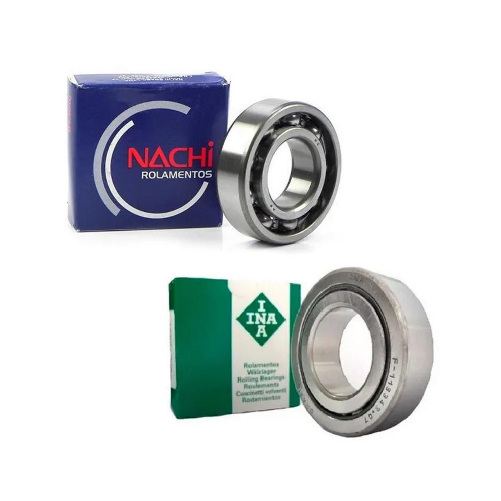 Rolamentos Virabrequim Titan 150 Fan 150 Bros 150 Nachi Par