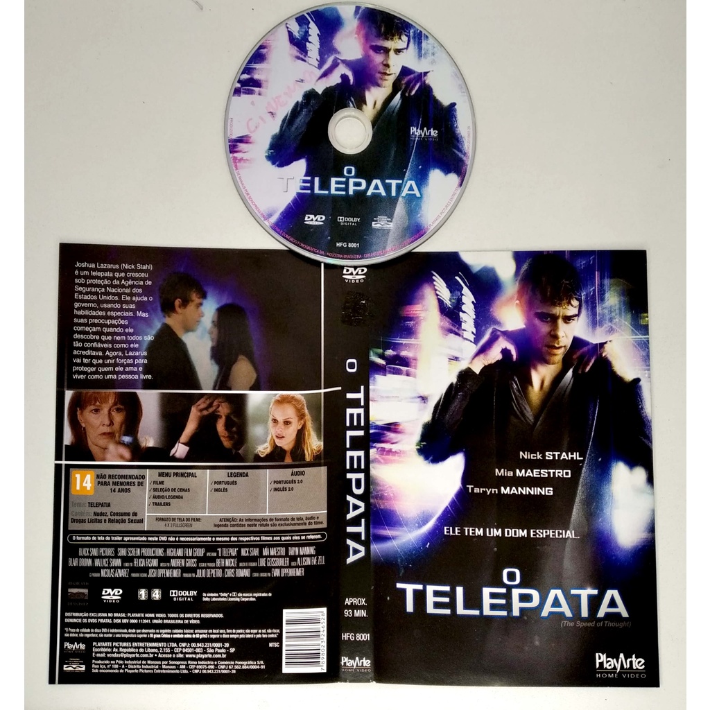 Dvd O Telepata Original Shopee Brasil