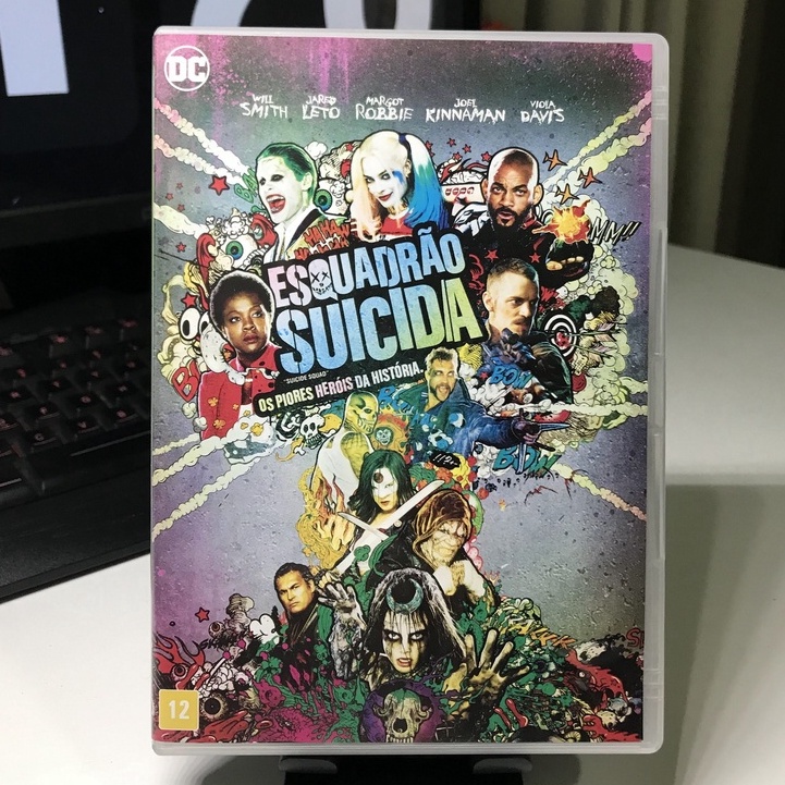DVD ESQUADRÃO SUICIDA (2016)