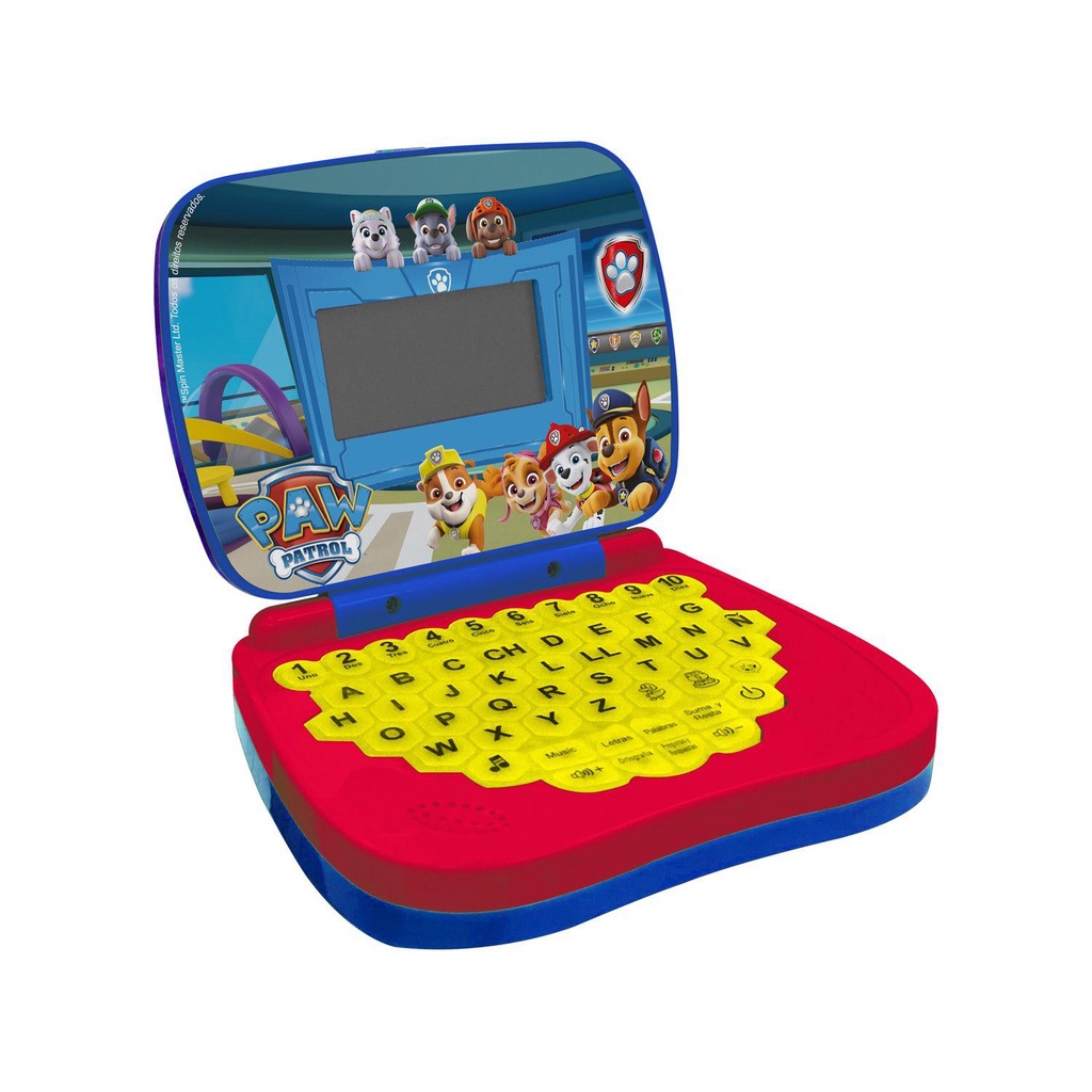 Laptop Infantil Patrulha Canina Bilingue Musical - CANDIDE