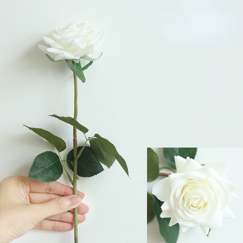 Premium Rosa Falsa Estilo Ins Toque Real Flor De Sentimento À Mão Para  Festa De Casamento Decoração De Casa 1 Peça | Shopee Brasil