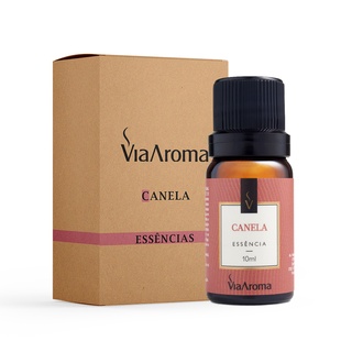 Essência de Canela Via Aroma 10ml Clássica Para Aromatizador e Difusor de Aromas