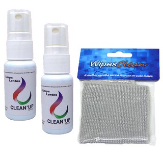 2 Limpa Lentes 25ml e 1 Lenço Especial - Tablet, óculos, telas
