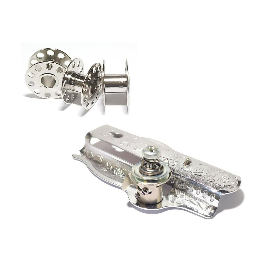 Tampa com Tensor Completo Bobina de Metal Alta Elgin Singer 15C Domestica