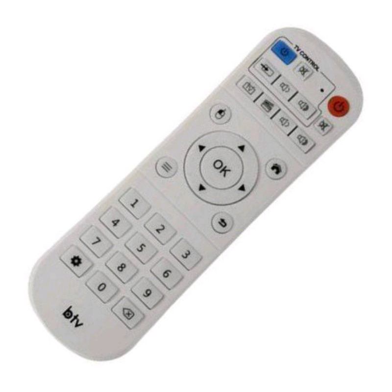 Controle Remoto Para Receptor BTV8/BTV9/BTV BX Branco | Shopee Brasil