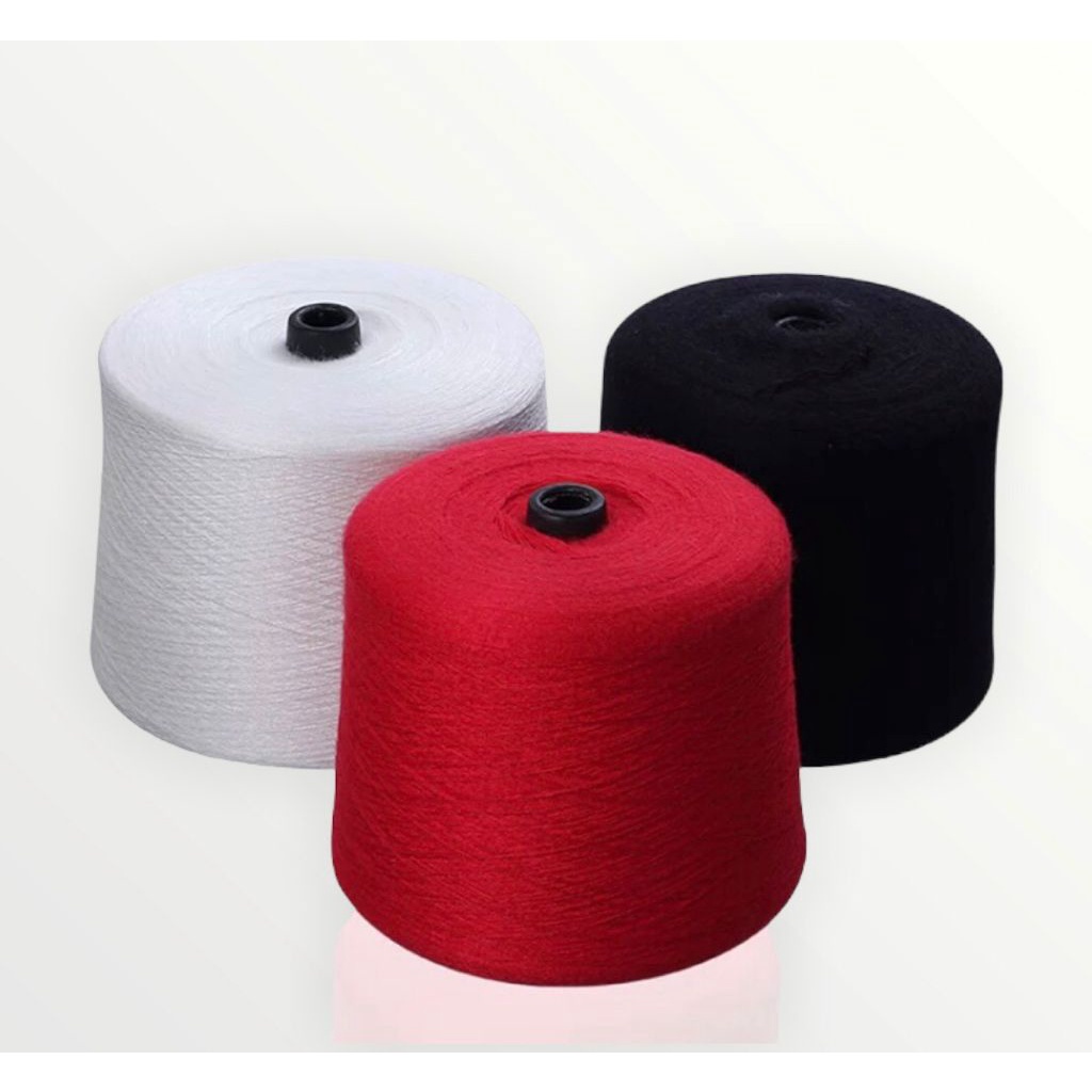 Cone 2,1 Quilos Linha Fio 2/28 100% poliéster Para Máquina de Tricô Tricot Elgin, LANOFIX, Singer