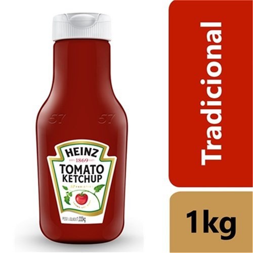 Ketchup Heinz Tradicional 1Kg Shopee Brasil