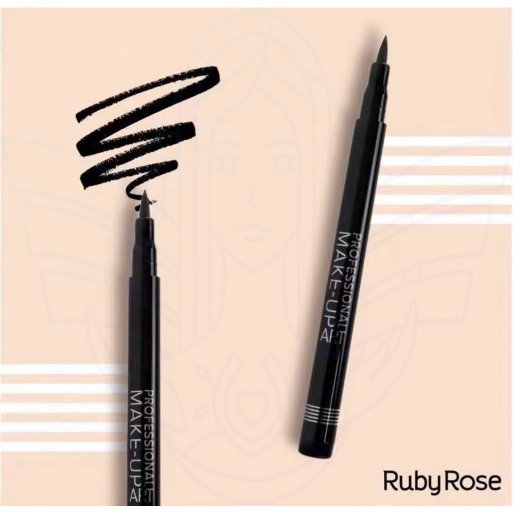 ruby rose hb090 caneta delineadora a prova d'agua