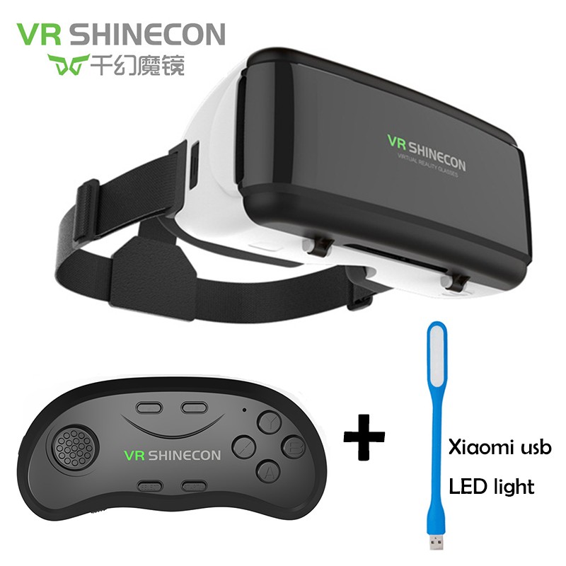 Shinecon G06 Óculos De Realidade Virtual 3d Óculos Google Cardboard