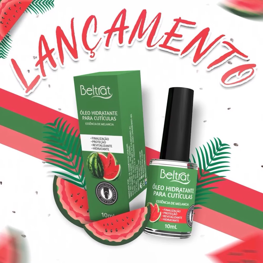 Óleo De Cutículas - Melancia - Beltrat 10ml em Oferta na Shopee
