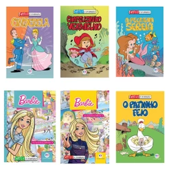 Kit Livros Gibi é Diversão para Meninas