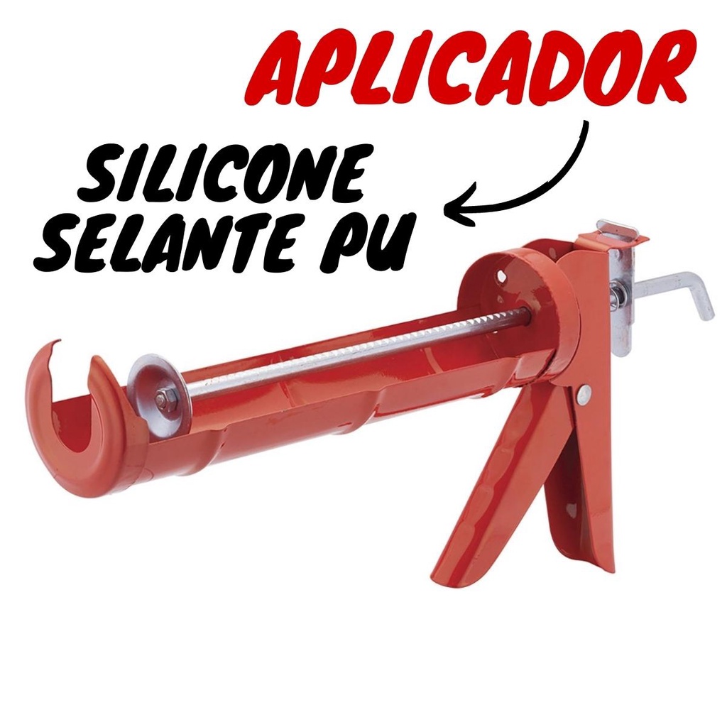 Aplicador Pistola de Silicone e Selante PU - Soldaforte