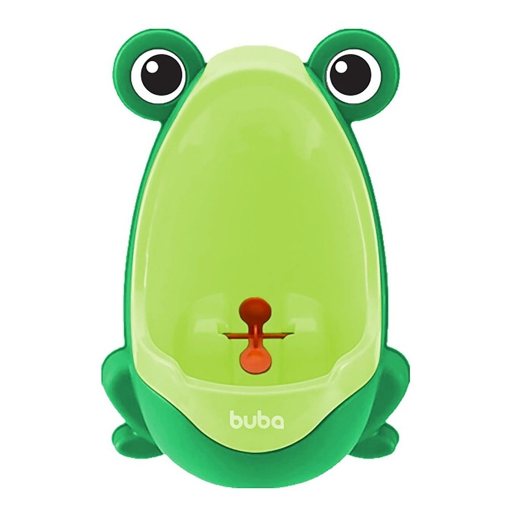 Pinico Mictorio Infantil Com Ventosa Verde Sapinho Sapo