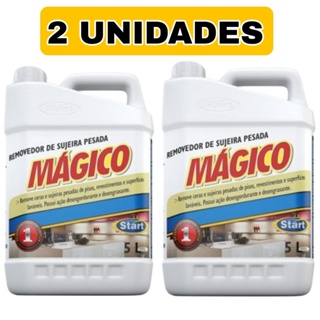 2 Unidades de Removedor de Sujeira Pesada Cera Mágico 5 L Start em Oferta na Shopee