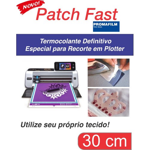 Patch Fast - Termocolante Para Plotter - 30 Cm X 1 Metro