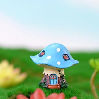 1 Pcs Casa De Bonecas Em Miniatura Cogumelo Fada Diy Jardim Bonsai Decoração