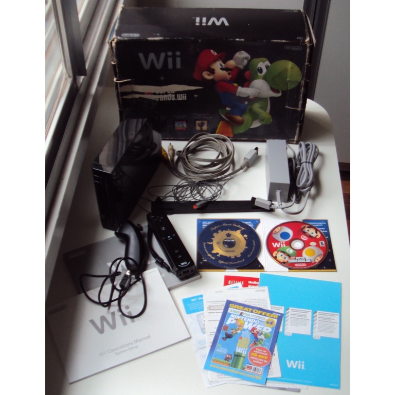 nintendo wii na caixa desbloqueado funcionando perfeitamente