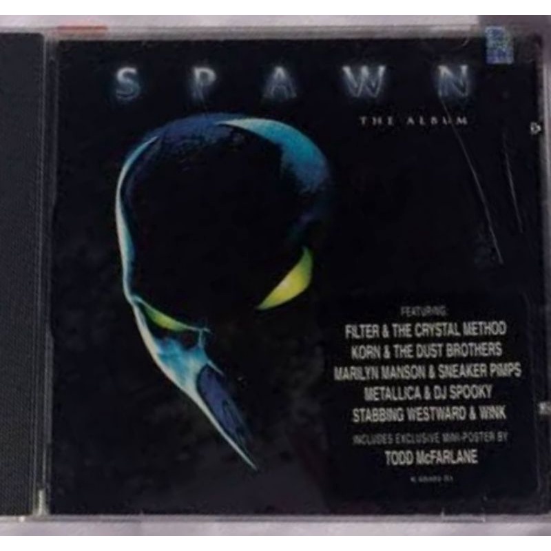 CD SPAWN THE ALBUM ORIGINAL TRILHA SONORA DO FILME | Shopee Brasil