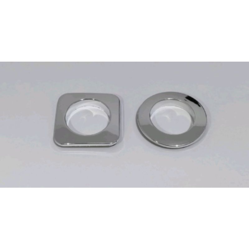 Ilhós para Cortinas - Argolas Cromadas, Quadrado e Redondo (50 Pares) em Oferta na Shopee