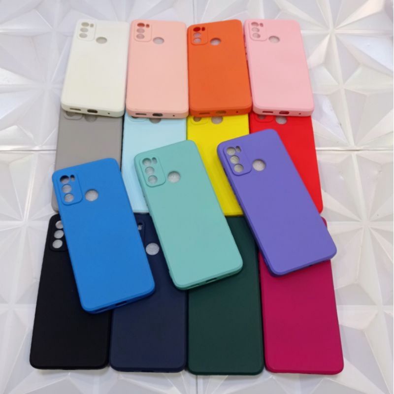 Capa capinha Case silicone aveludada Motorola Moto G50/G50 5G/G60/G60s