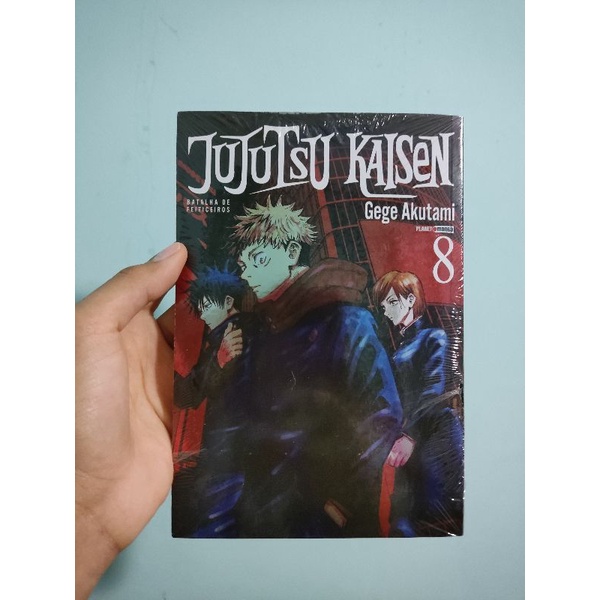 Jujutsu Kaisen Vol8 Capa Variante Shopee Brasil 4176