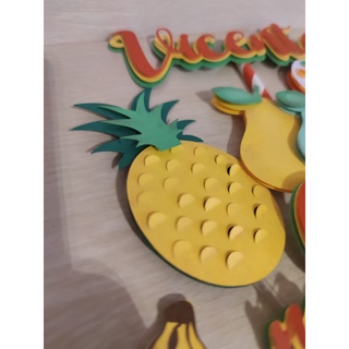 Topo de Bolo Frutas / Topper Frutinhas / Topo de luxo introdução ...
