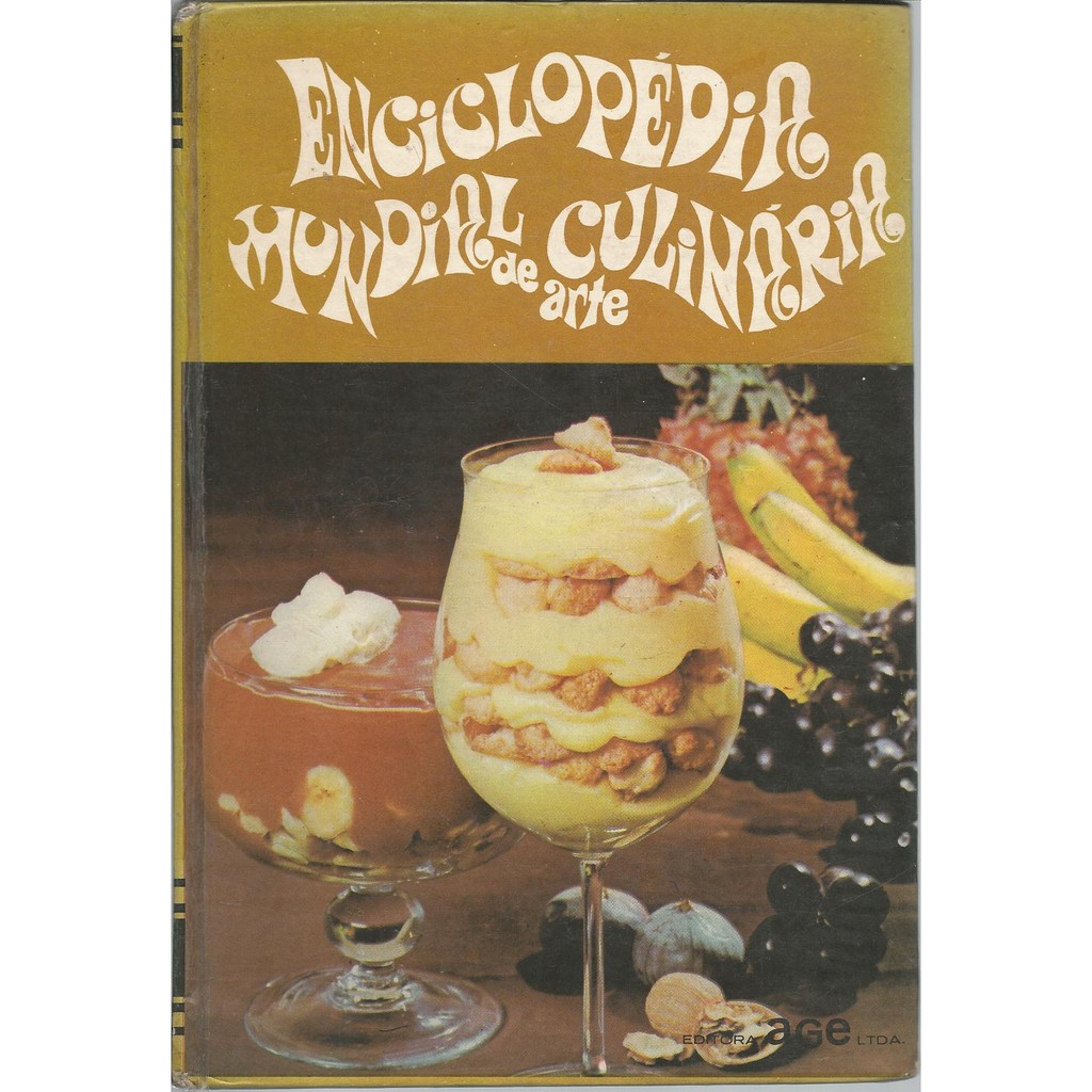 Livro Enciclopédia Mundial De Arte Culinária