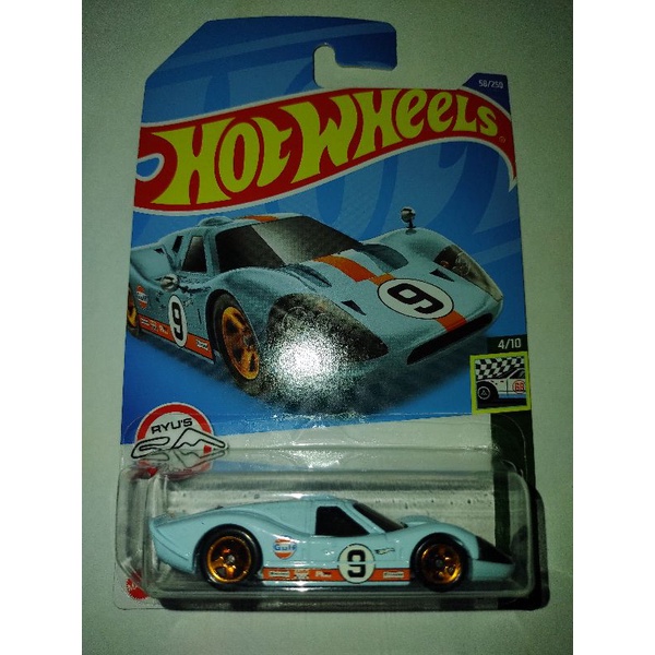 Hot Wheels 67 Ford GT40 Mk.Iv Gulf 58/250