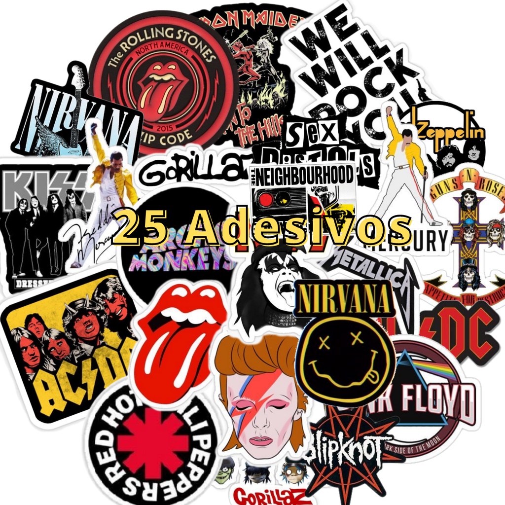 Oblee Marketplace  Adesivo Sticker Rock