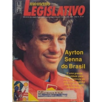 Momento Legislativo. Ayrton Senna.  Raridade. de Vários pela Alesp (1994)