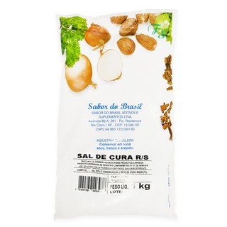 Sal De Cura 1 Para Embutidos Frescais (Cura Rápida) Conatril - 1kg