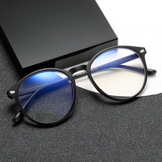 Unisex Anti Blue Rays Computer Glasses Women Vintage Round Frame Gaming Glasses Men