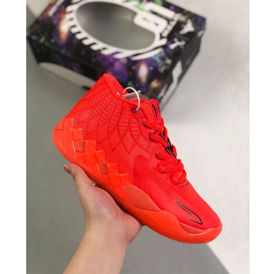 Puma/MB . 01 LaMelo Ball'não Da Aqui'- Kasut Lelaki-Basquetebol NBA , Corrida , Jogging & Tênis De Voleibol (Homens/Mulheres)