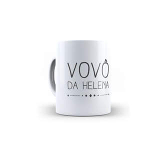 Caneca Personalizada Vovó ou Vovô com nome em Oferta na Shopee