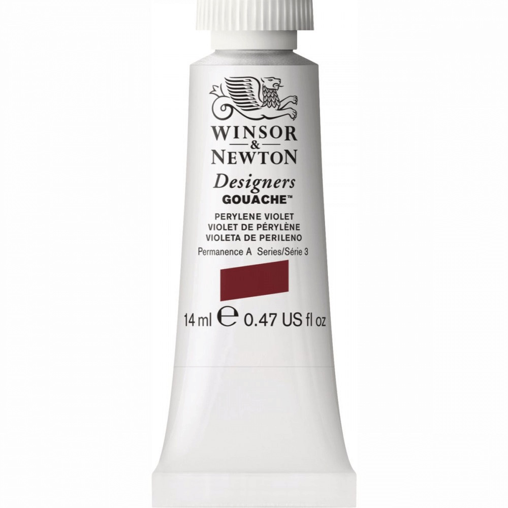 Tinta Guache Winsor Designers 14ml S3 470 Perylene Violet