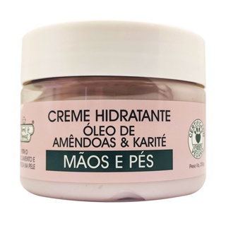 Creme Hidratante Mãos E Pés Amêndoas E Karité Love Nature Flores & Vegetais 250g em Oferta na Shopee
