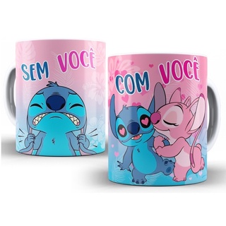 Caneca Personalizada Lili e Stitch