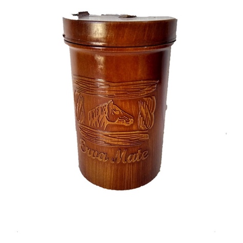 Porta Erva De Qualidade Para 250 Gramas De Erva Mate