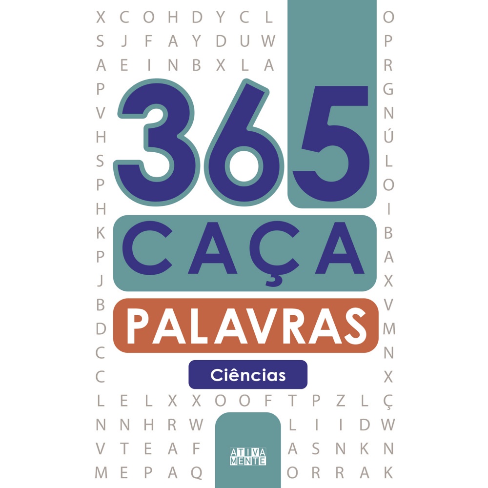 Livro - 365 caça-palavras - Ciências - Capa comum - Ativamente em Oferta na Shopee