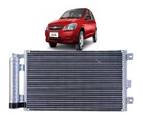Condensador Chevrolet Celta 2007 2008 2009 2010 2011 2012 em Oferta na Shopee