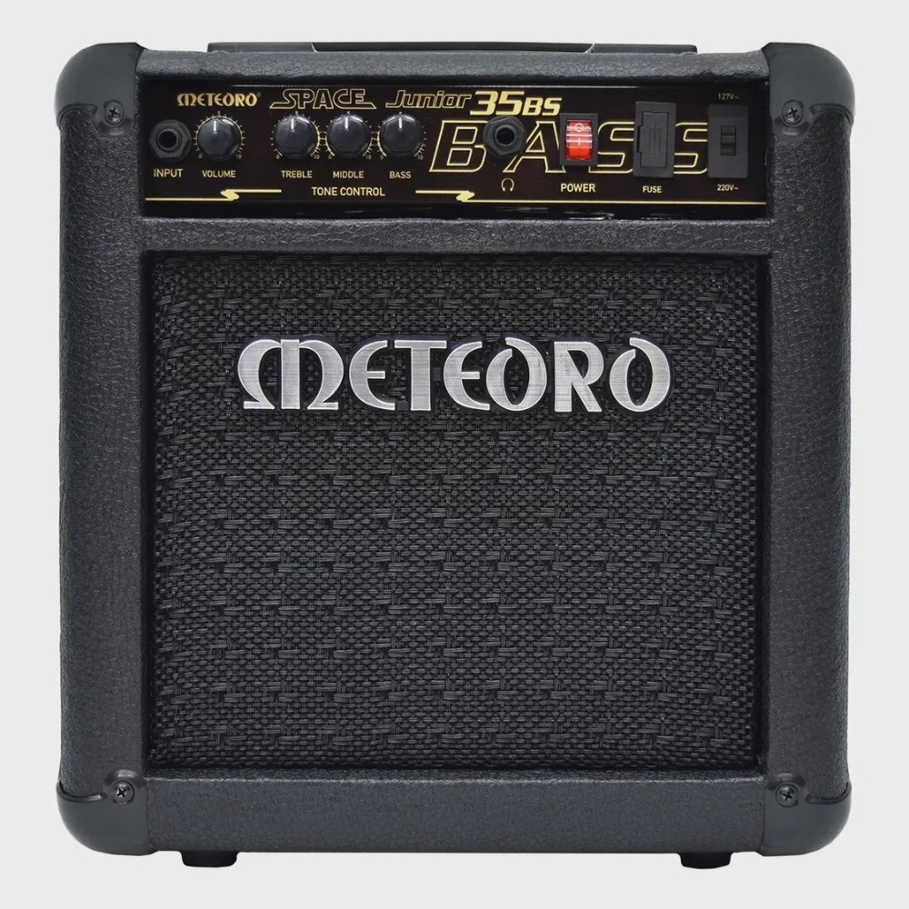 Cubo Amplificador Para Baixo Contrabaixo Meteoro Space Bass Junior Jr 35BS