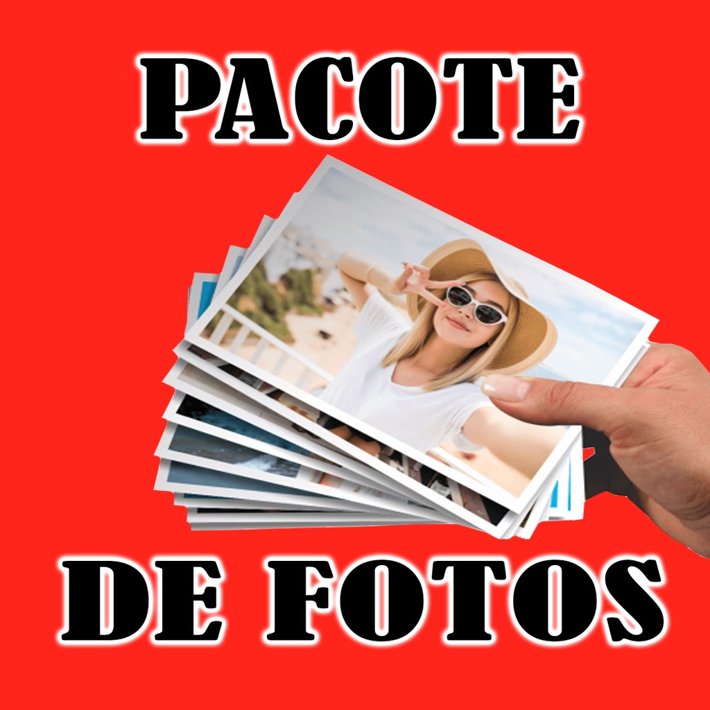 100 Fotos Pacote de Foto 10x15