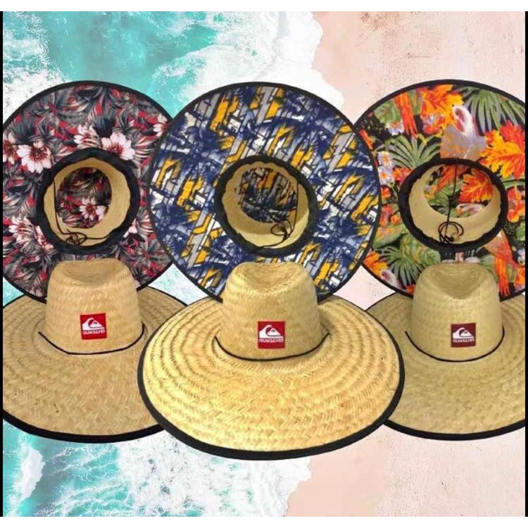 Chapéu Palha Surf Estampado