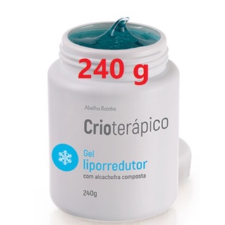 Gel Liporredutor Com Alcachofra Composta Crioterápico Abelha Rainha 240g